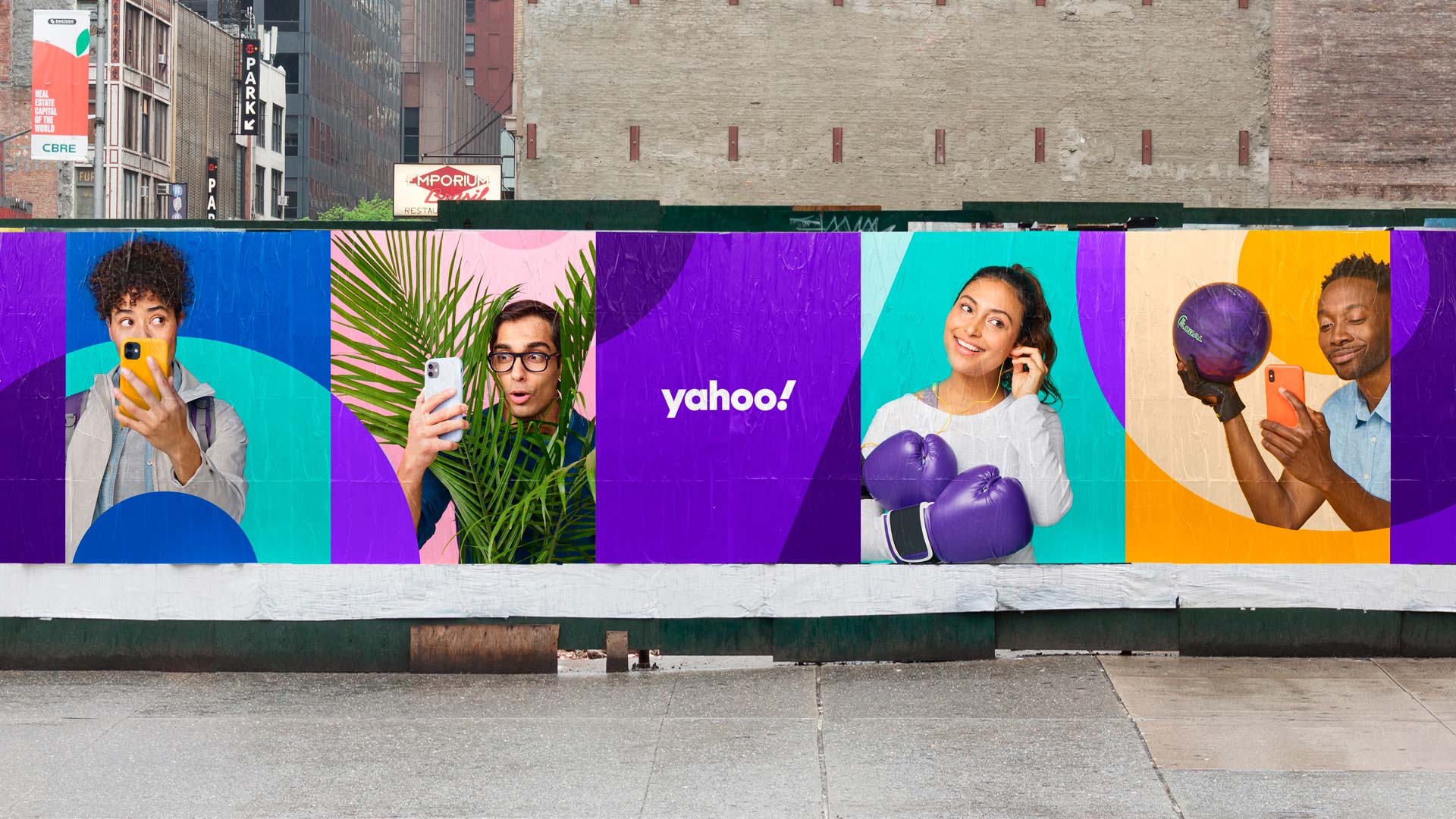 Yahoo Brand OOH Campaign